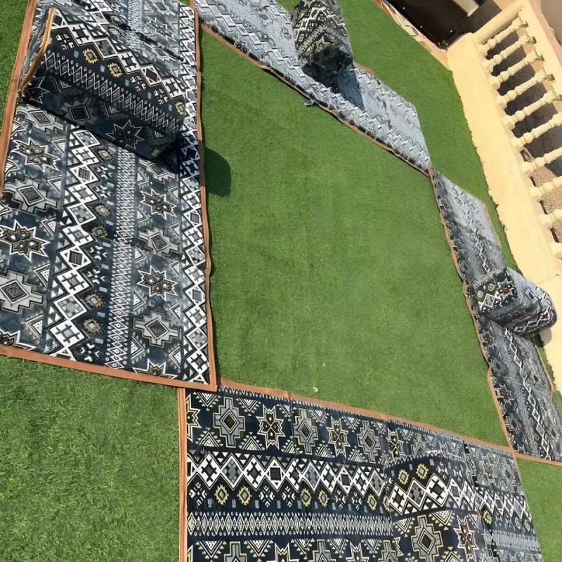 طقم مدات أرضية عربية – للرحلات والبر – 8 قطع