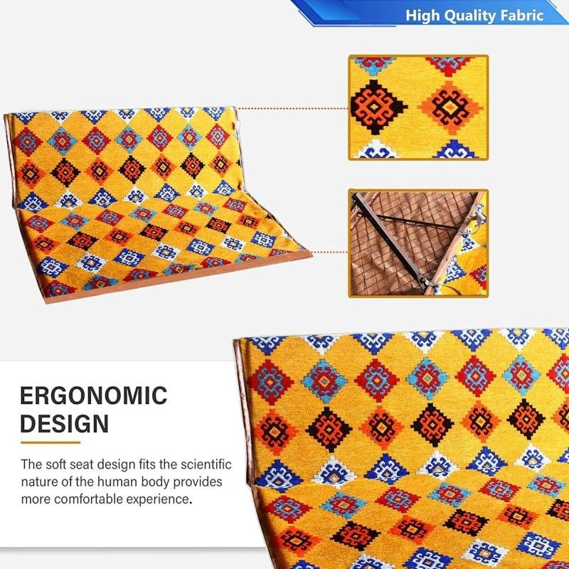 مجموعة جلسات خارجية أرضية للبر تتسع 8 أشخاص – قماش سوري