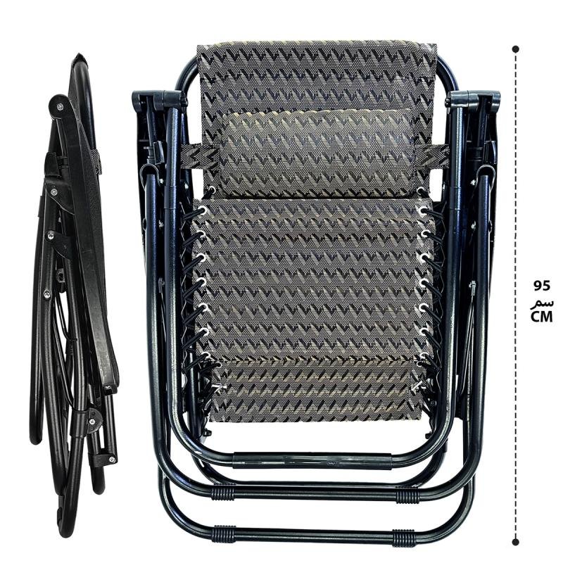 كراسي استلقاء للتشمس في الفناء الخلفي، كرسي جاذبية مع مسند ظهر ومسند قدم قابلين للتعديل، كرسي استلقاء للتشمس