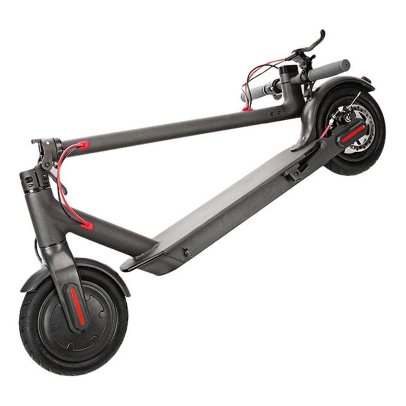 سكوتر كهربائي قابل للطي والكبح، شحن سريع، نظام فرامل مزدوج، سرعة تصل إلى 25 كم/ساعة، 25 سم