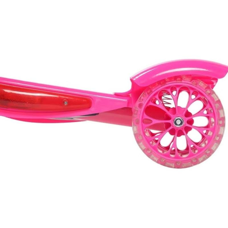 سكوتر ركل محمول ثلاثي العجلات بمقابض مبطنة عالية الجودة وآمن للأطفال