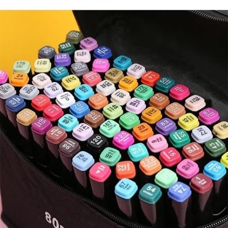 80 علامة ملونة