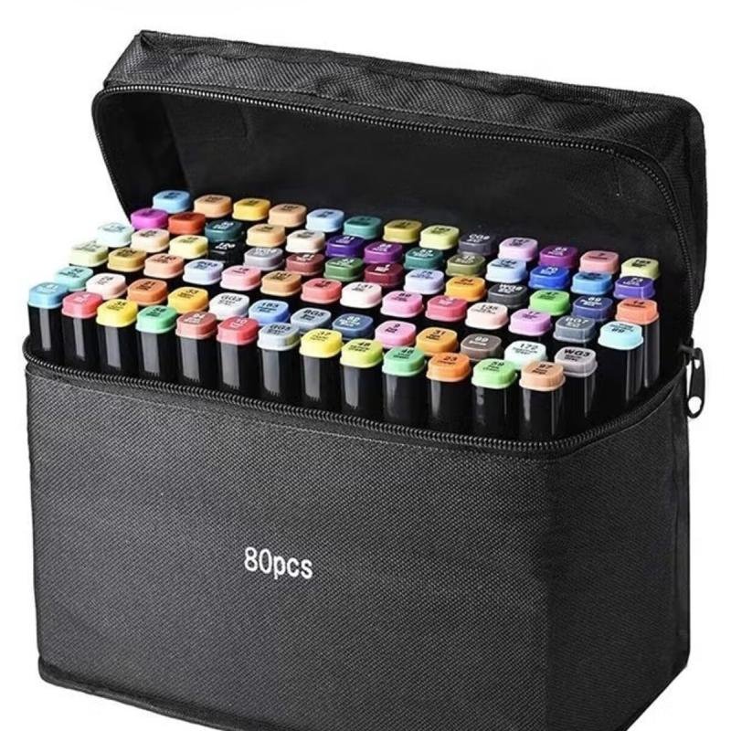 80 علامة ملونة