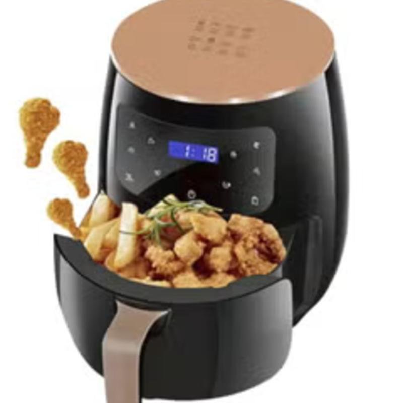 مقلاة هوائية رقمية متعددة الوظائف تعمل باللمس بسعة 6 لتر وقوة 2400 وات