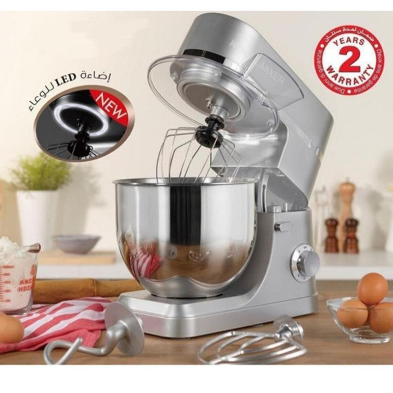 خلاط هايبر بلس بإضاءة LED 7.0 لتر 1200.0 واط E02201 رمادي