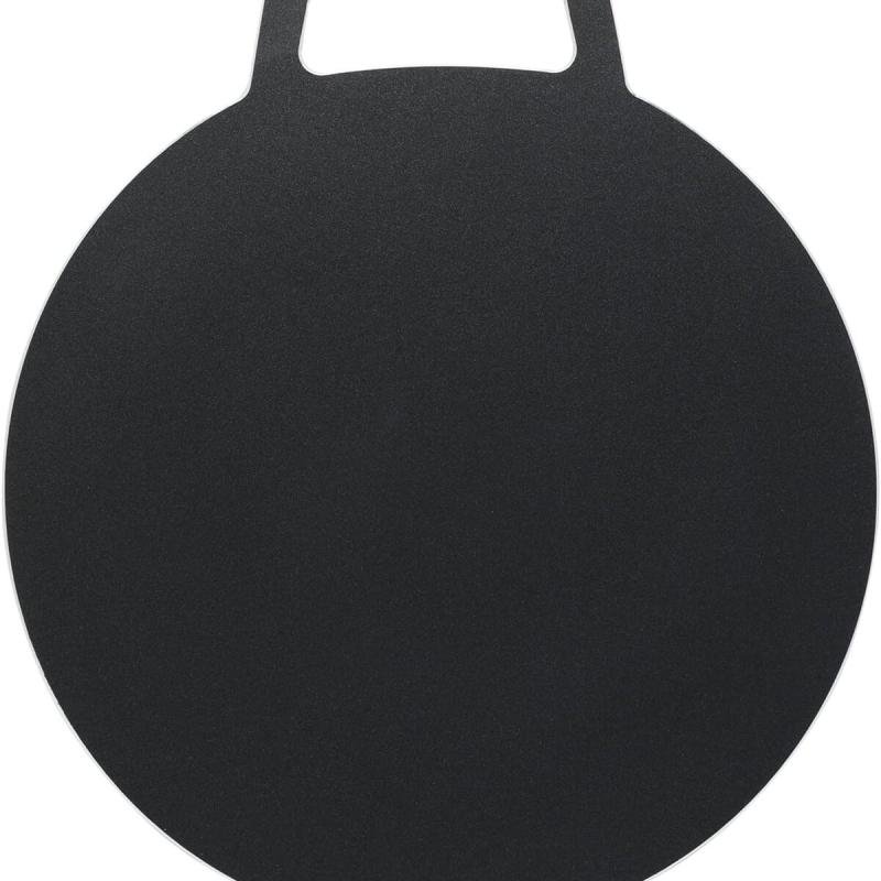 مقلاة مسطحة غير لاصقة من الألومنيوم، 30 سم، أسود/بني (210/30) فطيرة مسطحة تاوا بان كيك دوسا تشاباتي