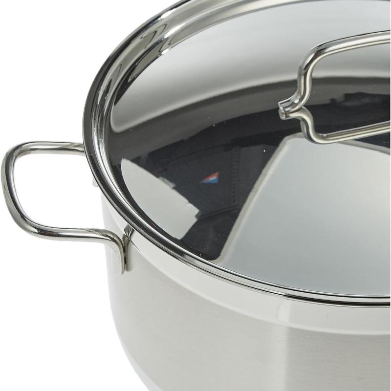 طقم أواني طهي ألفا جراند من الفولاذ المقاوم للصدأ، مكون من ١٤ قطعة. / A1089