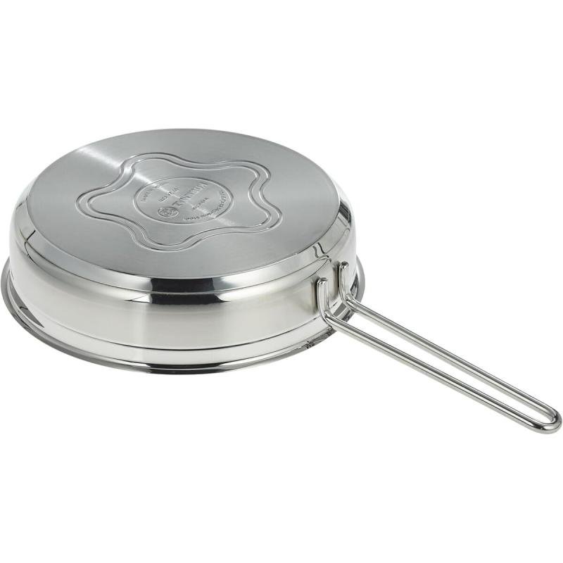 طقم أواني طهي ألفا جراند من الفولاذ المقاوم للصدأ، مكون من ١٤ قطعة. / A1089