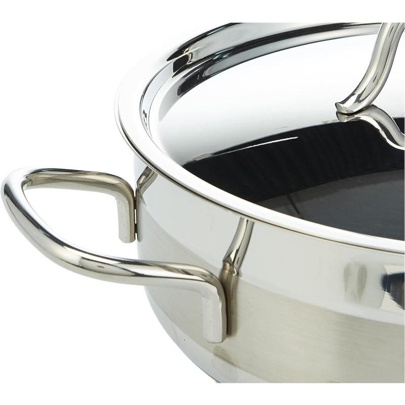 طقم أواني طهي ألفا من الفولاذ المقاوم للصدأ، 9 قطع / A1660