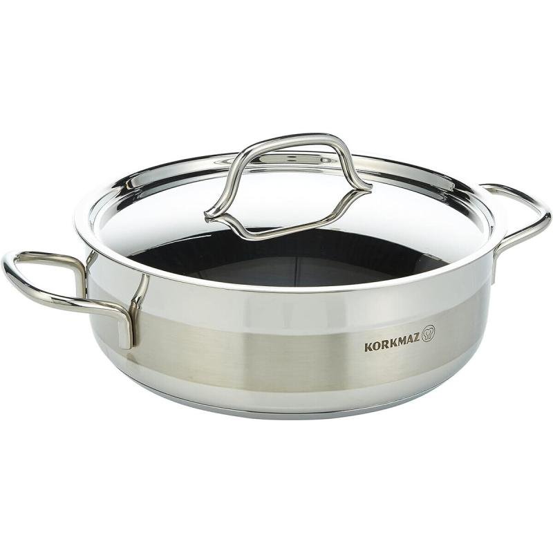 طقم أواني طهي ألفا من الفولاذ المقاوم للصدأ، 9 قطع / A1660